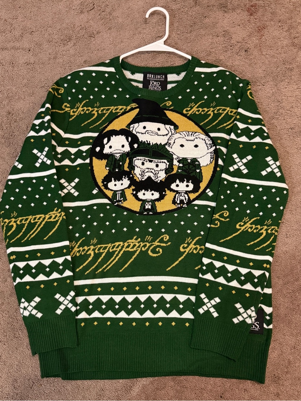 The Lord of the Rings Holiday Sweater, UNISEX
